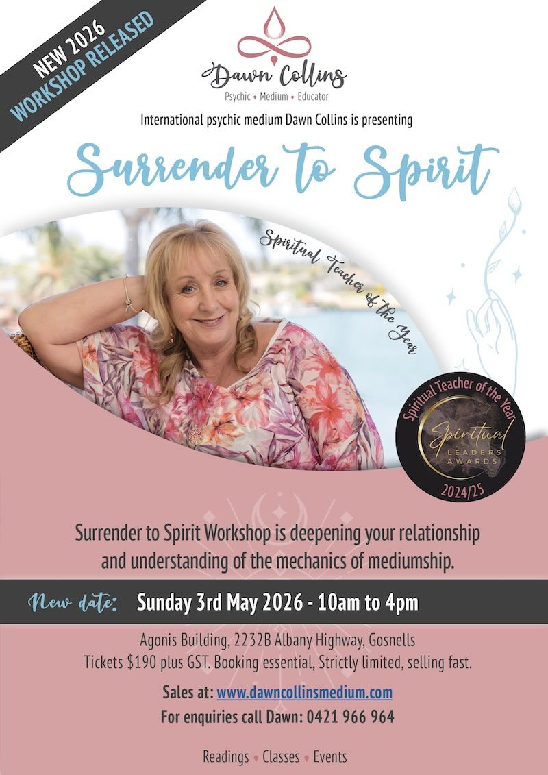 Surrender to Spirit_3 MAY 2026 Surrender to Spirit Workshop 23 Nov 2025